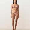 Gestreiftes Triangel-Oberteil für Bikinis Gestreiftes Triangel-Oberteil für Bikinis