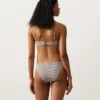 Gestreiftes Triangel-Oberteil für Bikinis Gestreiftes Triangel-Oberteil für Bikinis