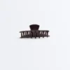 Grosse Haarschmuck-Klammer mit Paspel Grosse Haarschmuck-Klammer mit Paspel