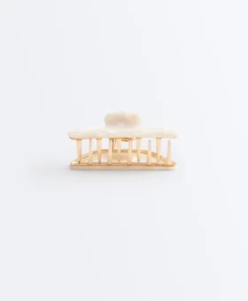 Grosse Haarschmuck-Spange aus Metall