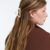 Grosse Haarschmuck-Spange aus Metall Grosse Haarschmuck-Spange aus Metall