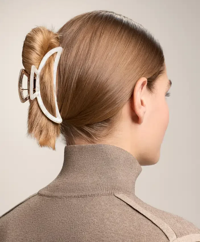 Grosse Haarschmuck-Spange aus Metall Grosse Haarschmuck-Spange aus Metall