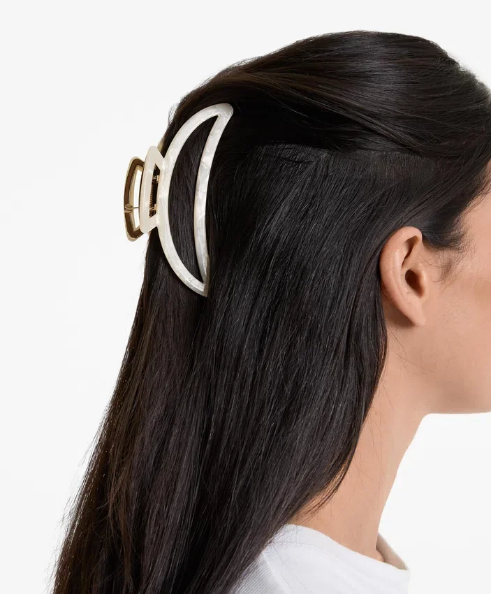 Grosse Haarschmuck-Spange aus Metall Grosse Haarschmuck-Spange aus Metall