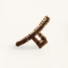 Grosse Haarschmuck-Spange aus Metall Grosse Haarschmuck-Spange aus Metall
