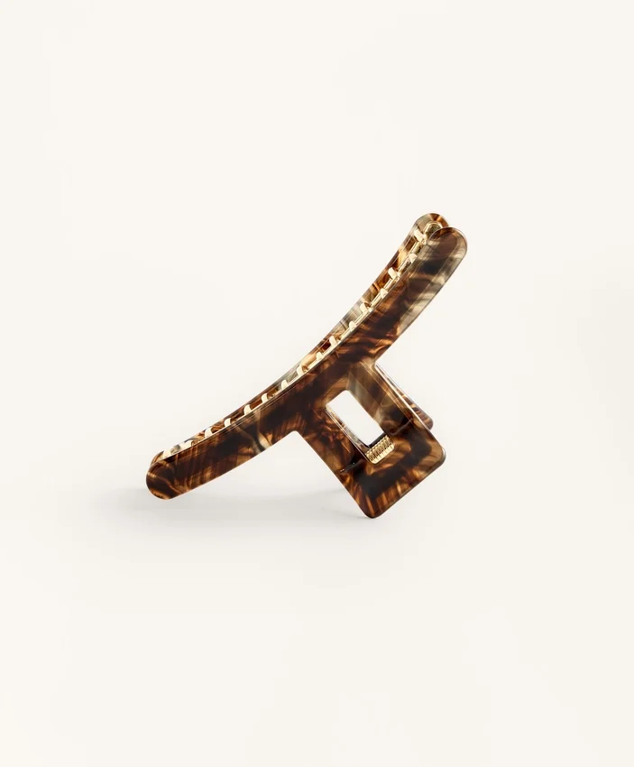 Grosse Haarschmuck-Spange aus Metall Grosse Haarschmuck-Spange aus Metall