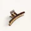 Grosse Haarschmuck-Spange aus Metall Grosse Haarschmuck-Spange aus Metall
