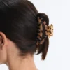 Grosse Haarschmuck-Spange in Schildpattoptik Grosse Haarschmuck-Spange in Schildpattoptik