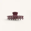 Grosse Haarschmuck-Spange mit Paspel