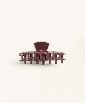 Grosse Haarschmuck-Spange mit Paspel