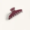 Grosse Haarschmuck-Spange mit Paspel