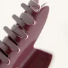 Grosse Haarschmuck-Spange mit Paspel