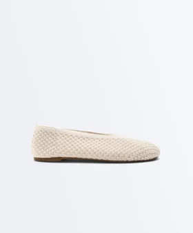Häkel-Flache Schuhe
