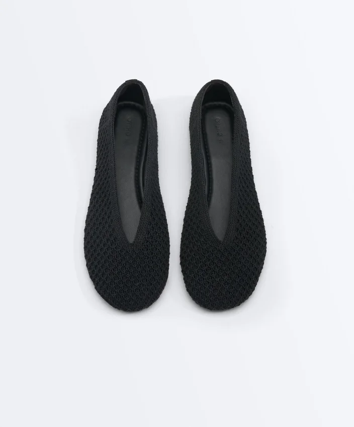Häkel-Flache Schuhe Häkel-Flache Schuhe