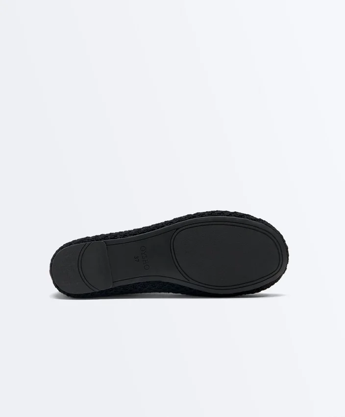 Häkel-Flache Schuhe Häkel-Flache Schuhe