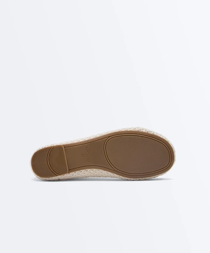 Häkel-Flache Schuhe Häkel-Flache Schuhe