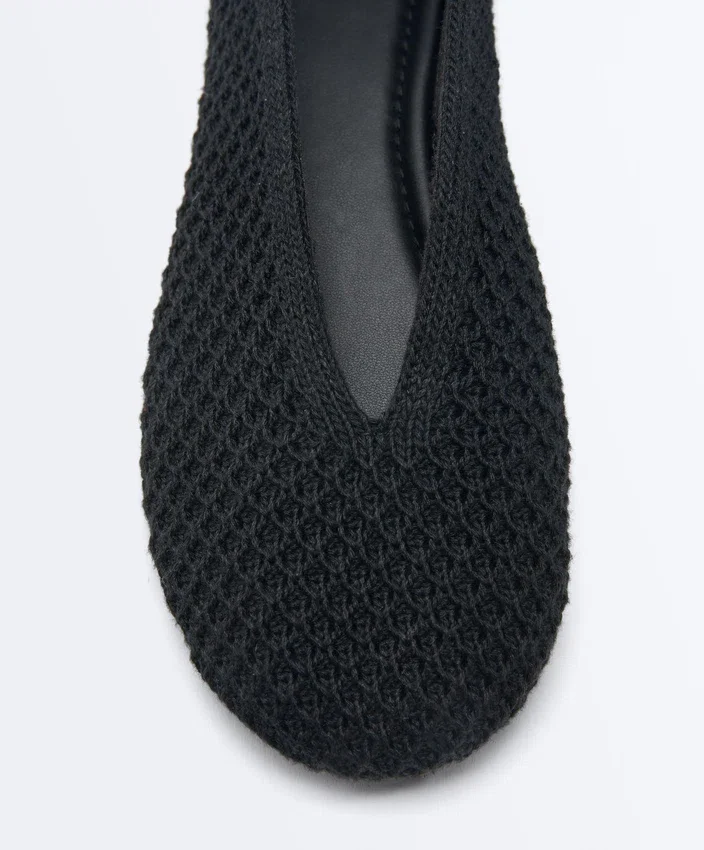Häkel-Flache Schuhe Häkel-Flache Schuhe