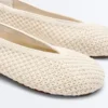 Häkel-Flache Schuhe Häkel-Flache Schuhe