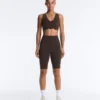 Hoch geschnittene, Compressive Core Control Cycle Leggings mit 25 cm Bundhöhe Hoch geschnittene, Compressive Core Control Cycle Leggings mit 25 cm Bundhöhe
