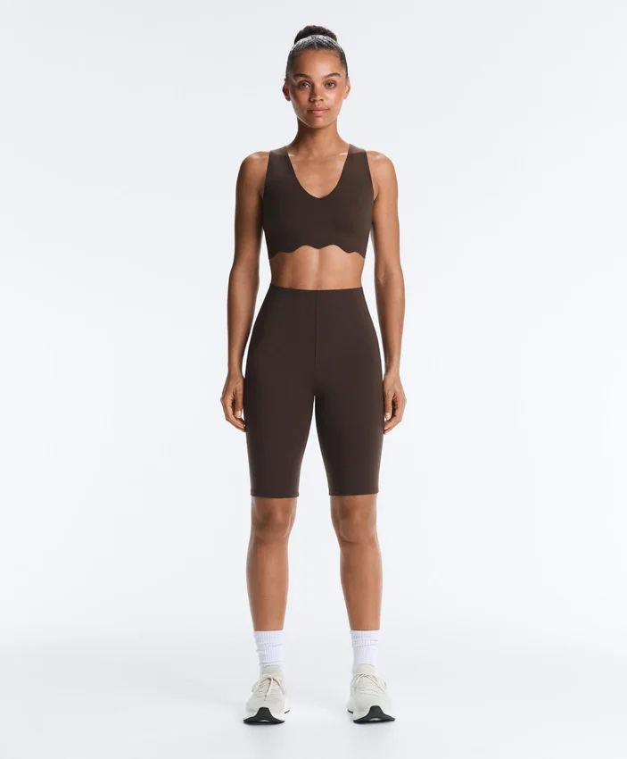 Hoch geschnittene, Compressive Core Control Cycle Leggings mit 25 cm Bundhöhe Hoch geschnittene, Compressive Core Control Cycle Leggings mit 25 cm Bundhöhe