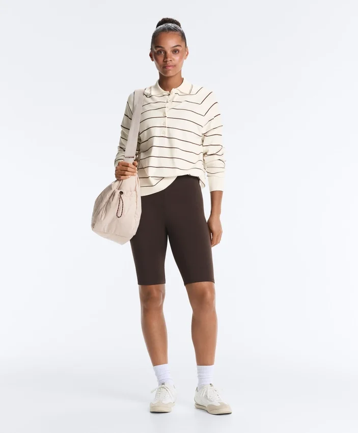 Hoch geschnittene, Compressive Core Control Cycle Leggings mit 25 cm Bundhöhe Hoch geschnittene, Compressive Core Control Cycle Leggings mit 25 cm Bundhöhe