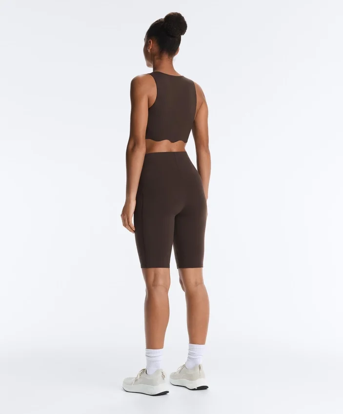 Hoch geschnittene, Compressive Core Control Cycle Leggings mit 25 cm Bundhöhe Hoch geschnittene, Compressive Core Control Cycle Leggings mit 25 cm Bundhöhe