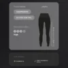 Hoch taillierte, Compressive, Core Control, knöchellange Leggings Hoch taillierte, Compressive, Core Control, knöchellange Leggings