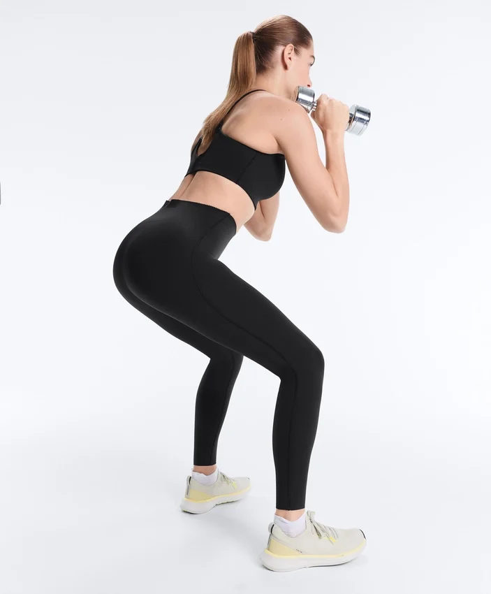 Hoch taillierte, Compressive, Core Control, knöchellange Leggings Hoch taillierte, Compressive, Core Control, knöchellange Leggings