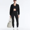 Hoch taillierte, Compressive, Core Control, knöchellange Leggings Hoch taillierte, Compressive, Core Control, knöchellange Leggings