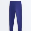Hoch taillierte, Compressive, reflektierende, knöchellange Leggings Hoch taillierte, Compressive, reflektierende, knöchellange Leggings