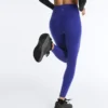 Hoch taillierte, Compressive, reflektierende, knöchellange Leggings Hoch taillierte, Compressive, reflektierende, knöchellange Leggings