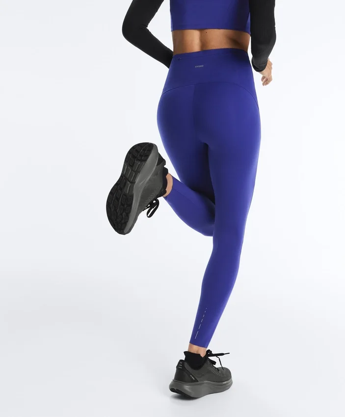 Hoch taillierte, Compressive, reflektierende, knöchellange Leggings Hoch taillierte, Compressive, reflektierende, knöchellange Leggings