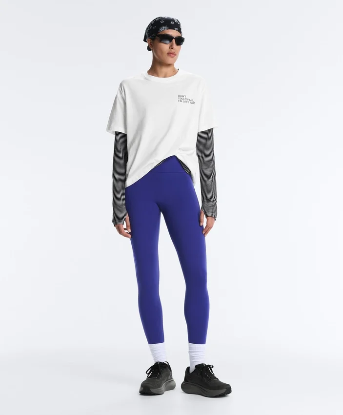Hoch taillierte, Compressive, reflektierende, knöchellange Leggings Hoch taillierte, Compressive, reflektierende, knöchellange Leggings