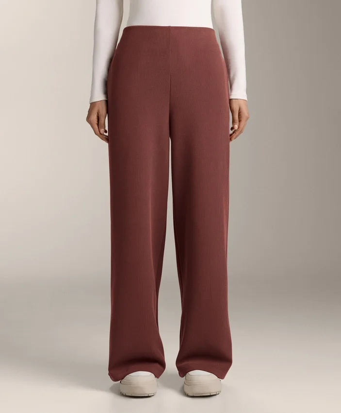 Hoch taillierte Ripphose mit Soft Touch-Modal Hoch taillierte Ripphose mit Soft Touch-Modal