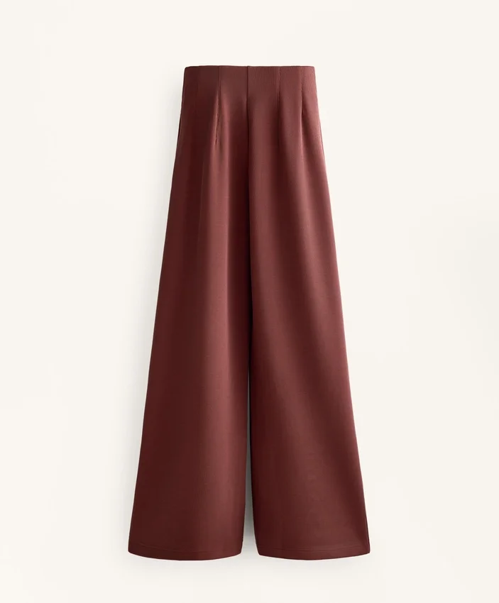Hoch taillierte Ripphose mit Soft Touch-Modal Hoch taillierte Ripphose mit Soft Touch-Modal