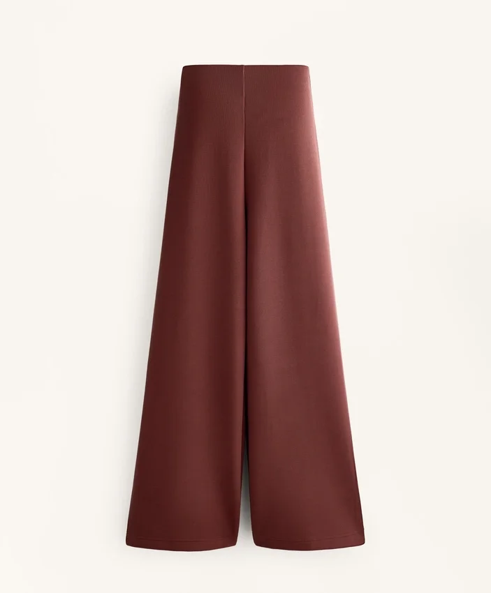 Hoch taillierte Ripphose mit Soft Touch-Modal Hoch taillierte Ripphose mit Soft Touch-Modal