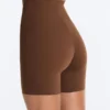 Hoch taillierte, unsichtbare, lasergeschnittene Biker-Leggings Hoch taillierte, unsichtbare, lasergeschnittene Biker-Leggings