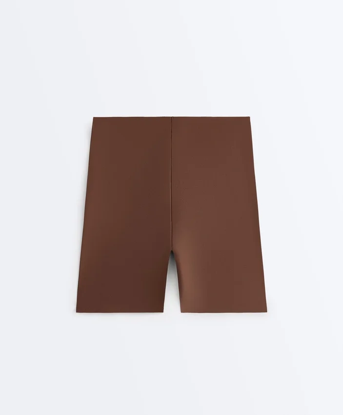 Hoch taillierte, unsichtbare, lasergeschnittene Biker-Leggings Hoch taillierte, unsichtbare, lasergeschnittene Biker-Leggings