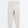 Hochgeschnittene, kompressive, reflektierende Core Control-Leggings in Knöchellänge Hochgeschnittene, kompressive, reflektierende Core Control-Leggings in Knöchellänge