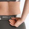 Hochgeschnittene, kompressive, reflektierende Core Control-Leggings in Knöchellänge Hochgeschnittene, kompressive, reflektierende Core Control-Leggings in Knöchellänge