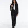 Flare-Hose mit hoher Taille im Neopren-Look Flare-Hose mit hoher Taille im Neopren-Look