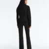 Flare-Hose mit hoher Taille im Neopren-Look Flare-Hose mit hoher Taille im Neopren-Look