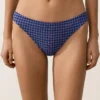 Klassische Bikini-Slips im Gingham-Muster Klassische Bikini-Slips im Gingham-Muster