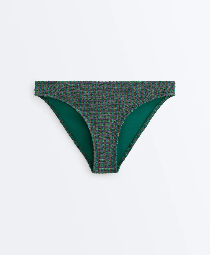 Klassische Bikini-Slips im Gingham-Muster Klassische Bikini-Slips im Gingham-Muster