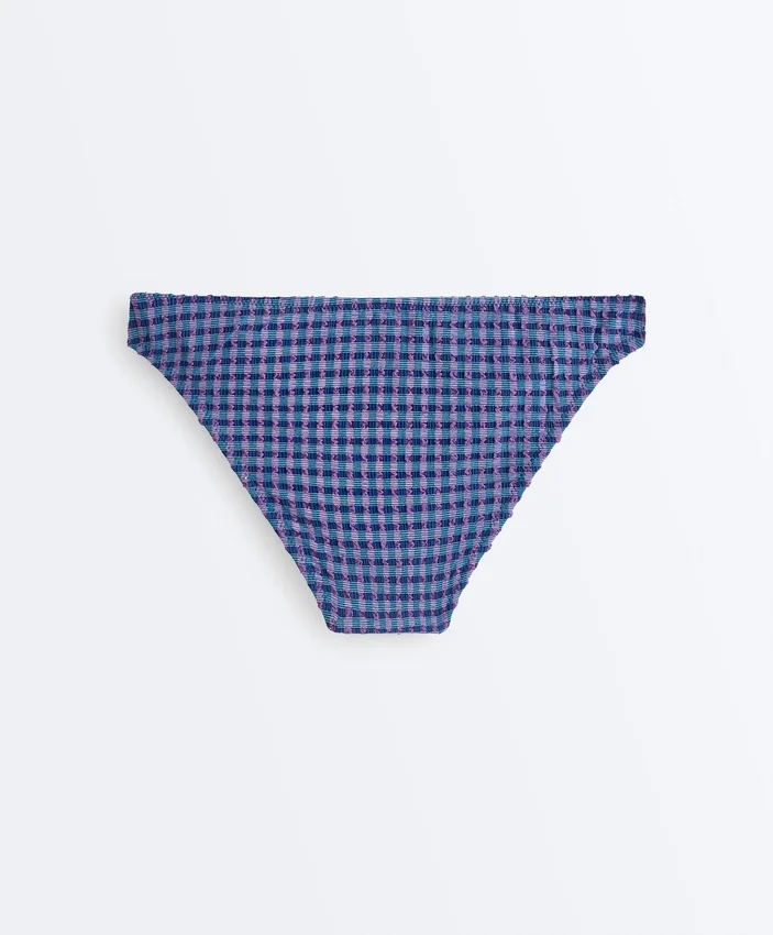 Klassische Bikini-Slips im Gingham-Muster Klassische Bikini-Slips im Gingham-Muster