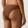 Klassische Bikinis-Slips aus Crinkle-Stoff Klassische Bikinis-Slips aus Crinkle-Stoff
