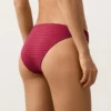 Klassische Bikinis-Slips aus geometrischem Jacquard Klassische Bikinis-Slips aus geometrischem Jacquard