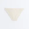 Klassische Bikinis-Slips aus Häkelstoff mit Bubble-Struktur Klassische Bikinis-Slips aus Häkelstoff mit Bubble-Struktur