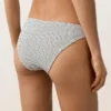 Klassische Bikinis-Slips aus Jacquard mit Polka-Dots Klassische Bikinis-Slips aus Jacquard mit Polka-Dots