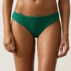 Klassische Bikinis-Slips aus Piqué Klassische Bikinis-Slips aus Piqué
