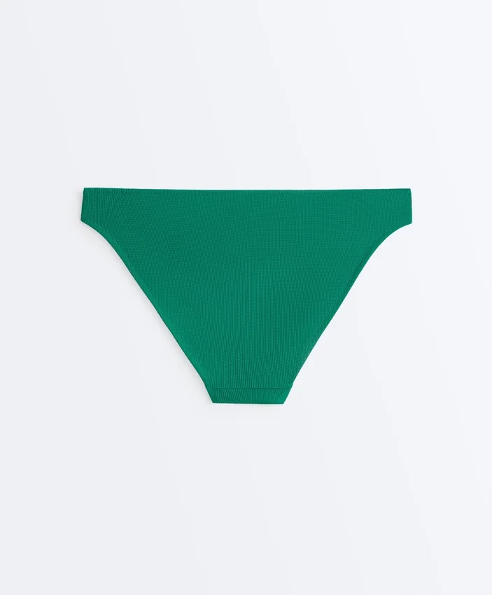 Klassische Bikinis-Slips aus Piqué Klassische Bikinis-Slips aus Piqué